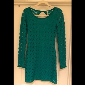 Long Sleeve Free People Bodycon Dress